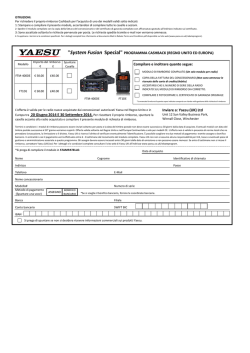 "System Fusion Special" PROGRAMMA CASHBACK