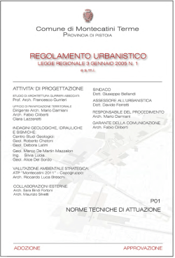 P01 - Comune di Montecatini Terme