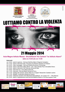 Locandina - ISIS Mossa Brunelleschi