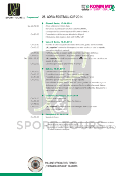 28. ADRIA-FOOTBALL-CUP 2014