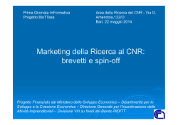 Dott.ssa Barbara Angelini &ndash; CNR Direzione Generale