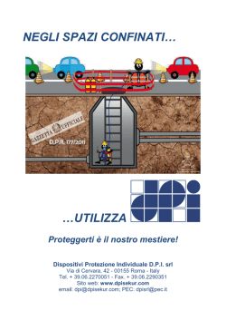 Prodotti per spazi confinati