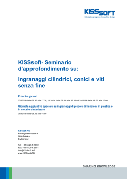 Programma del seminario