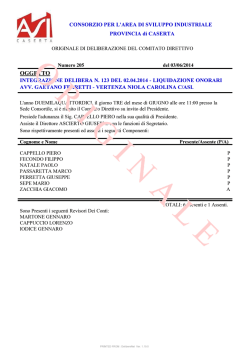 liquidazione onorari avv gaetano ferretti