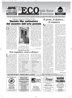 Giornale Eco - Eco della Bassa Bresciana