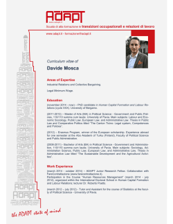 Davide Mosca - Moodle ADAPTLAND