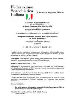 continua (allegato) - Comitato Regionale Marche FSI