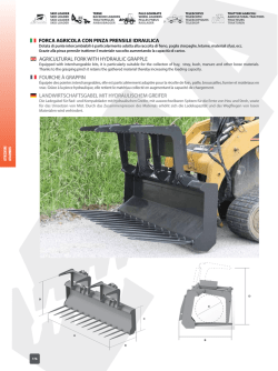forca agricola con pinza prensile idraulica
