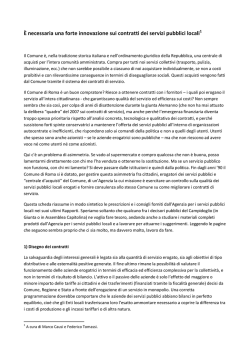 Come migliorare i contratti di servizio