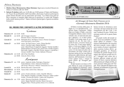 Parrocchie Costozza Lumignano