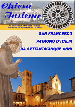 Giugno 2014 - Diocesi di Assisi - Nocera Umbra