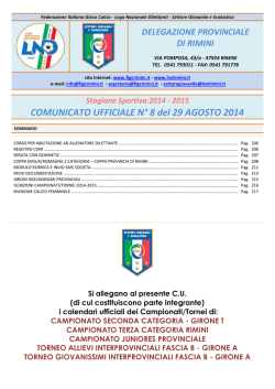 CU 8... - F.I.G.C. Rimini