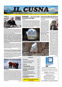 IL CUSNA - CAI Sezione di Reggio Emilia