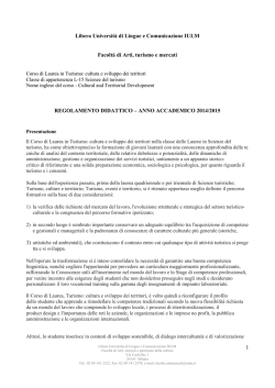 Libera Universit&agrave; di Lingue e Comunicazione IULM