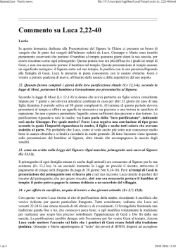 lectio_2_febbraio_2014 - Madri Canossiane &ndash; Ballabio