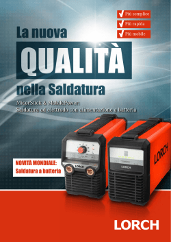 nella Saldatura La nuova