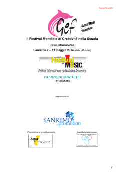 festival int. della musica scolastica gef 2014