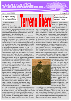 18 Maggio 2014 - Parrocchia san Desiderio