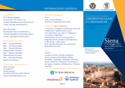 INFORMAZIONI GENERALI cEREbROvAscOLARI E