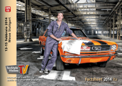 Depliant TV TecStyle Visions