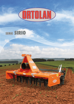 SERIE SIRIO - Ortolan Zappatrici S.n.c.