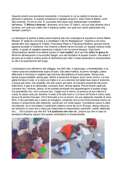 qui - Life for Madagascar Onlus