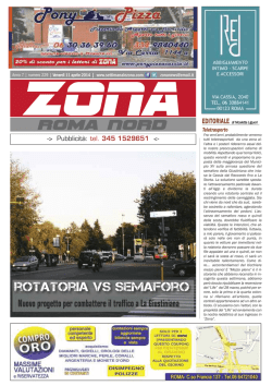 ROMA NORD - Settimanale Zona
