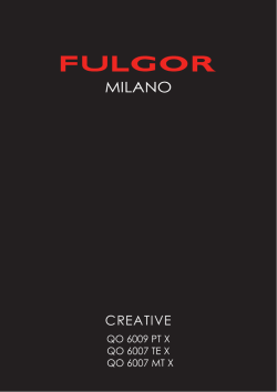 CREATIVE - Fulgor Milano