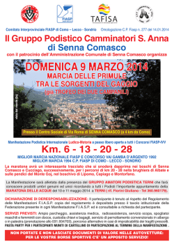 Guarda il volantino - FIASP &ndash; Como Lecco Sondrio