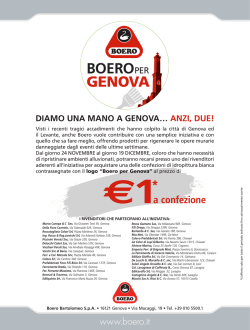 locandina rivenditori boero x genova