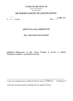 adottata dal dirigente