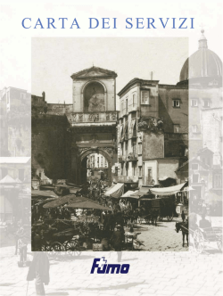 CARTA DEI SERVIZI - Centro Polidiagnostico a Napoli| Istituto Fumo