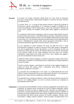 SE.AL. S.r.l. - Gazzetta Amministrativa