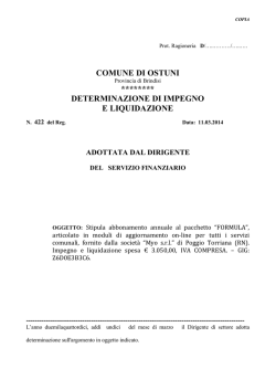 adottata dal dirigente