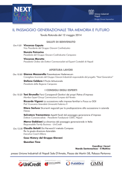 ProgrammaNext - Unione Industriali Napoli