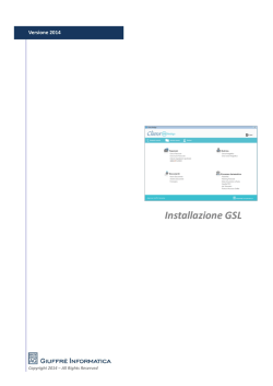Installazione GSL - Cliens Gestione Studio Legale