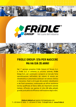 Fridle Group: sta per nascere ma ha Gi&agrave; 35 anni!