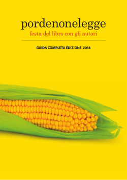 Scarica la guida completa di pordenonelegge