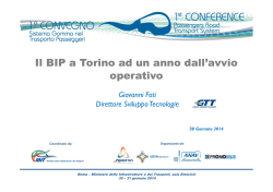 Giovanni Foti &ndash; Direttore sviluppo tecnologie GTT Torino