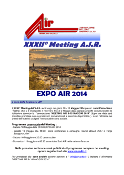 XXXII° Meeting AIR EXPO AIR 2014