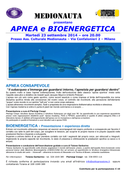 APNEA E BIOENERGETICA 16 sett2014 medionauta + tiziana