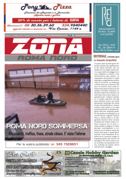 ROMA NORD - Settimanale Zona