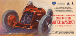 ALFIERI MASERATI - Comune di Bologna