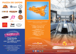 PIAZZA DEI SAPORI - Centro Sicilia Shopping