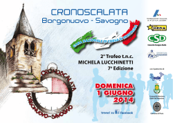 Cronoscalata 2014