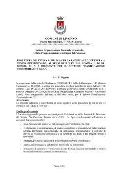 Allegato n - Comune di Livorno
