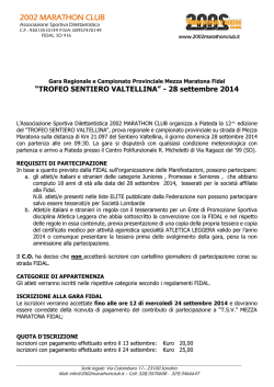 28 settembre 2014 - 2002 Marathon Club