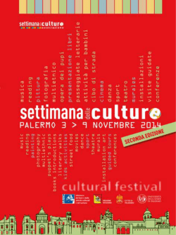 settimana culture brochure 2014