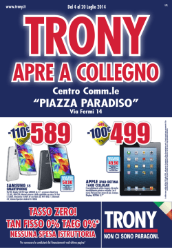 AEN - Centro Commerciale Piazza Paradiso