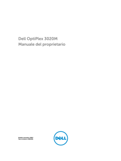 Dell OptiPlex 3020M Manuale del proprietario